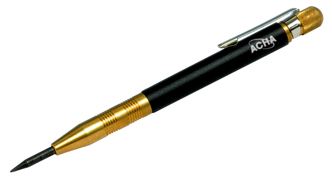 Aguja de trazar + granete autopercutor ·ACHA· REF. 44126